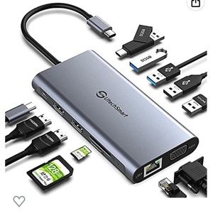 NWT Utechsmart quadruple display USB docking station (display link)